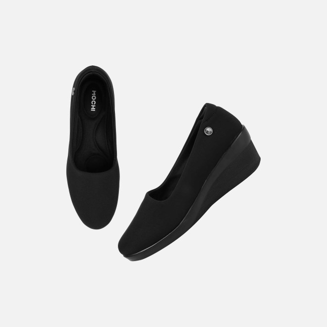 Mochi Women Black Casual Ballerinas (SKU: 31-858-11-36)