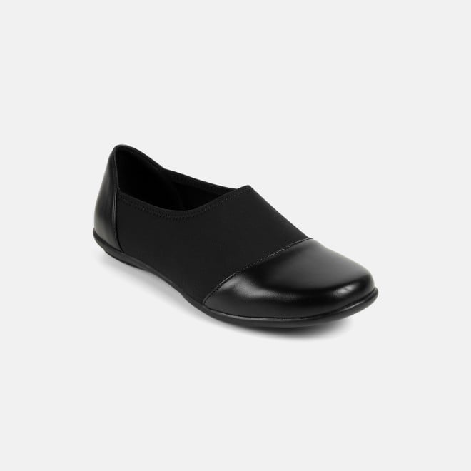 Mochi Women Black Casual Ballerinas