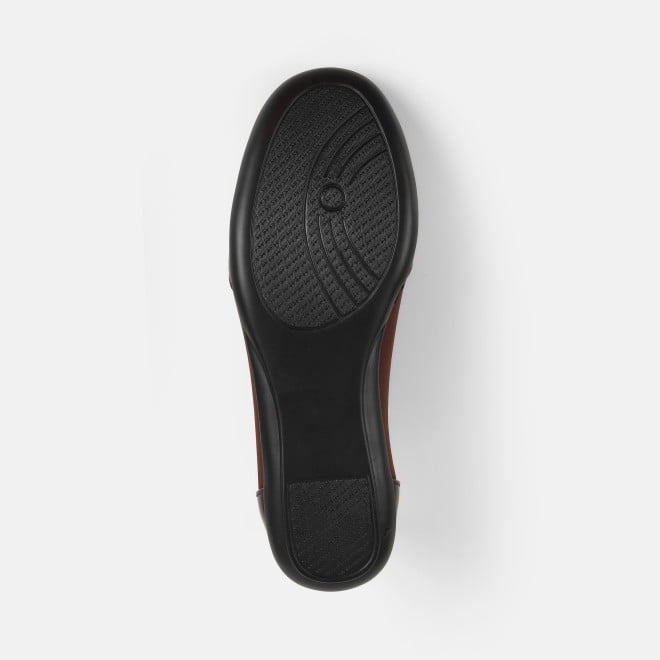 Mochi Women Brown Casual Ballerinas (SKU: 31-871-12-36)