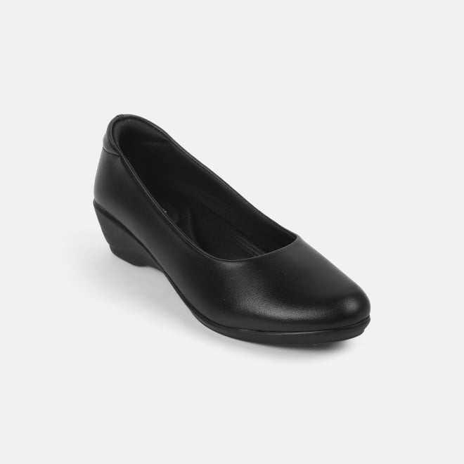 Mochi Women Black Formal Pumps