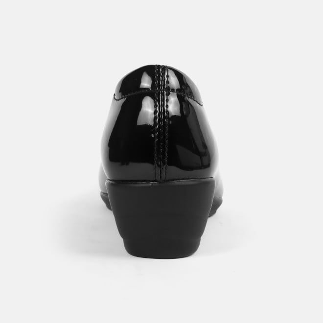 Mochi Women Black-pat Formal Pumps (SKU: 31-875-31-37)