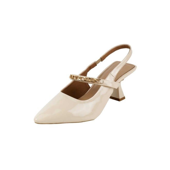 Mochi Women Beige Formal Sandals (SKU: 31-876-20-36)