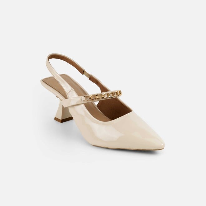 Mochi Women Beige Formal Sandals (SKU: 31-876-20-36)