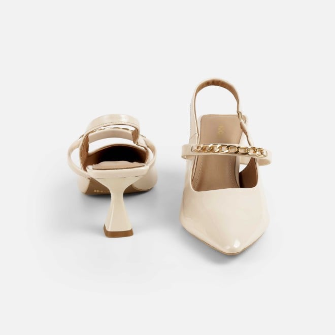 Mochi Women Beige Formal Sandals (SKU: 31-876-20-36)