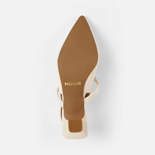 Mochi Women Beige Formal Sandals (SKU: 31-876-20-36)