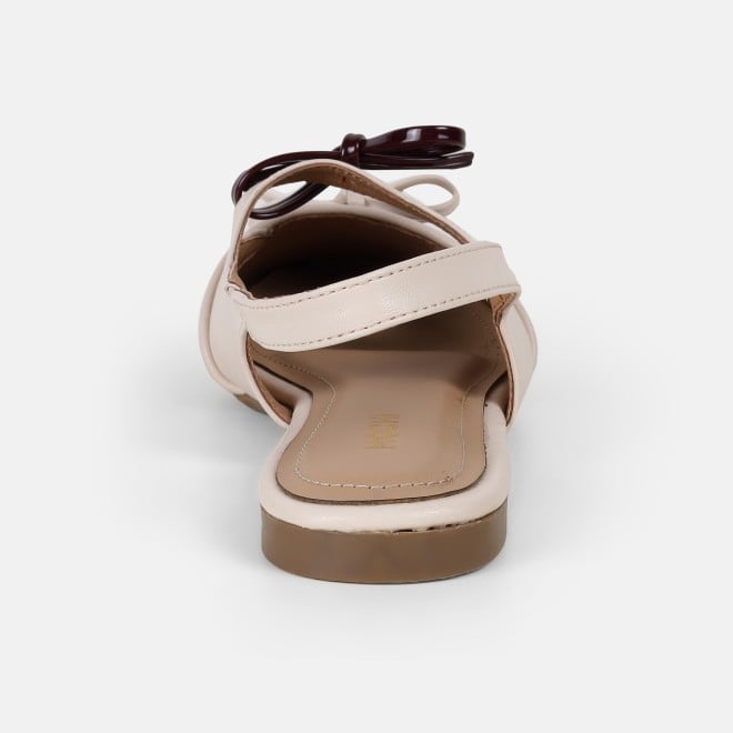 Mochi Women Beige Casual Sandals (SKU: 31-877-20-36)