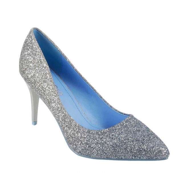 Mochi Women Blue Party Pumps (SKU: 31-8776-45-36)