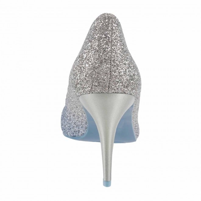 Mochi Women Blue Party Pumps (SKU: 31-8776-45-36)