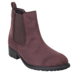 Women BrownSuede Casual Boots