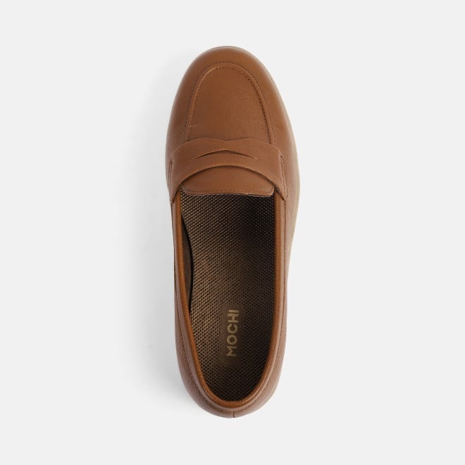Mochi Women Tan Casual Loafers (SKU: 31-882-23-36)
