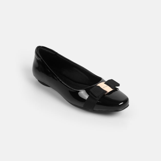 Mochi Women Black Casual Ballerinas