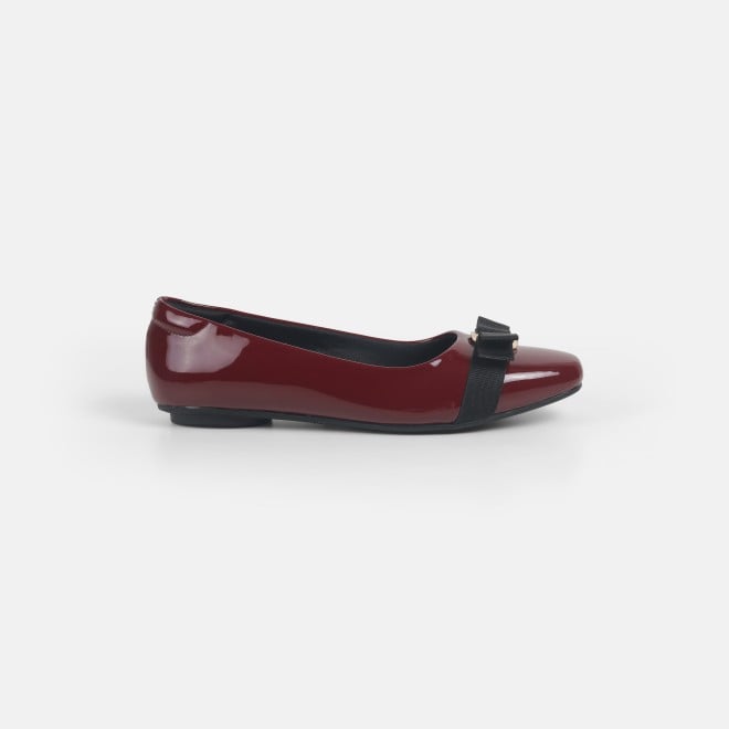 Mochi Women Wine Casual Ballerinas (SKU: 31-886-58-37)
