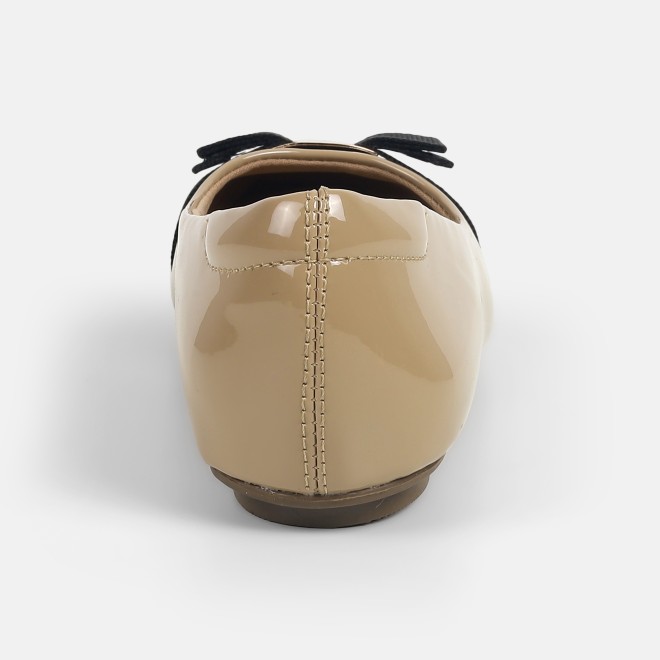 Mochi Women Beige Casual Ballerinas (SKU: 31-886-20-36)