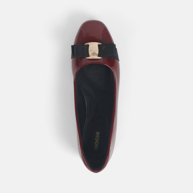 Mochi Women Wine Casual Ballerinas (SKU: 31-886-58-37)