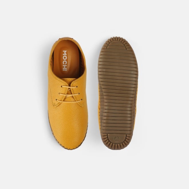 Mochi Women Yellow Casual Sneakers (SKU: 31-890-33-37)