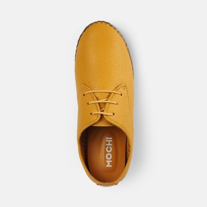 Mochi Women Yellow Casual Sneakers (SKU: 31-890-33-37)