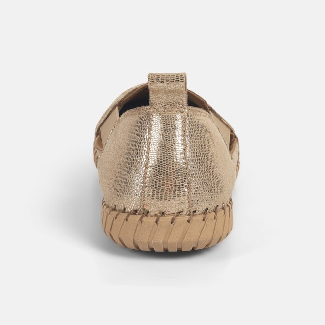 Mochi Women Gold Casual Loafers (SKU: 31-891-15-36)