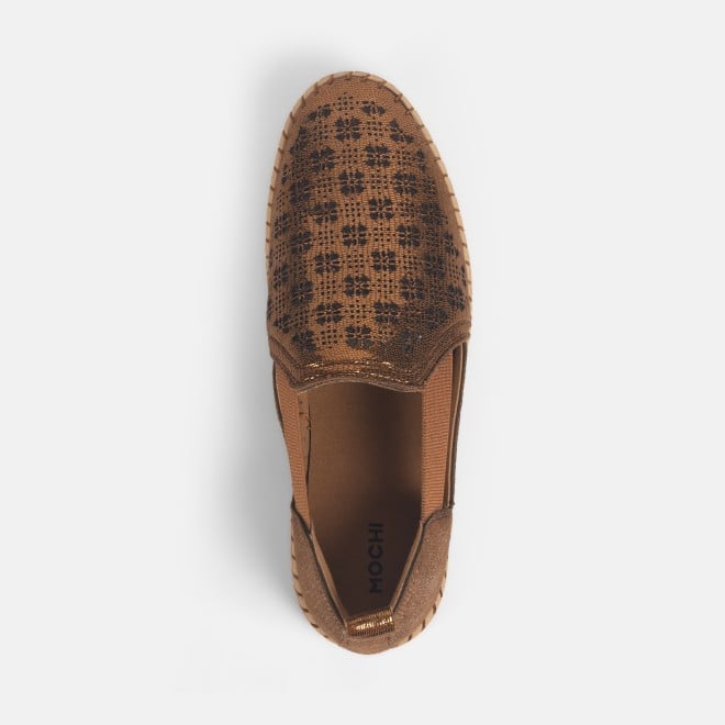 Mochi Women Antic-gold Casual Loafers (SKU: 31-891-28-36)
