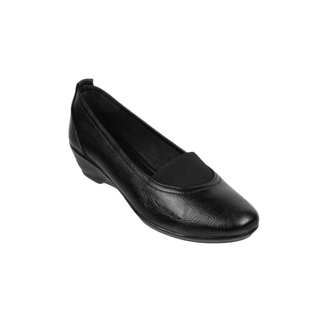 Mochi Women Black Casual Ballerinas