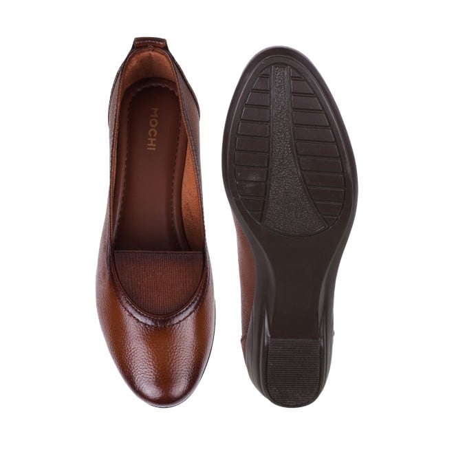 Mochi Women Rust Casual Ballerinas (SKU: 31-900057-91-38)
