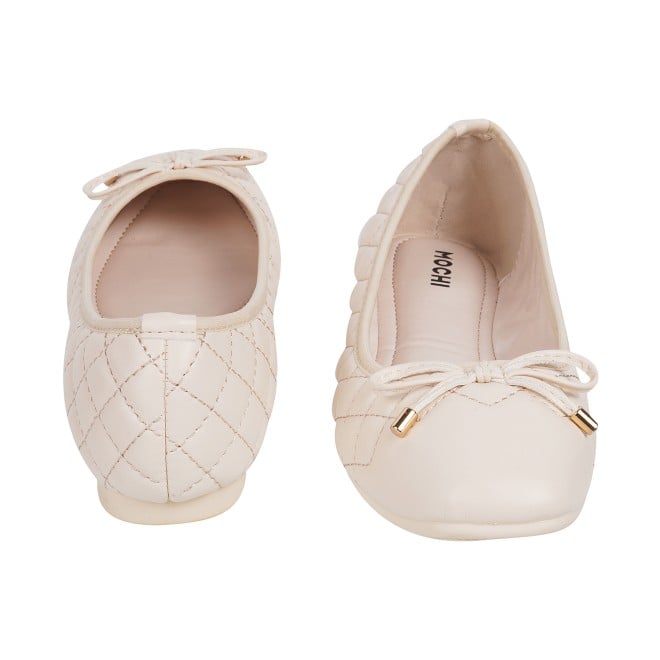 Mochi Women Off-white Casual Ballerinas (SKU: 31-900123-66-37)
