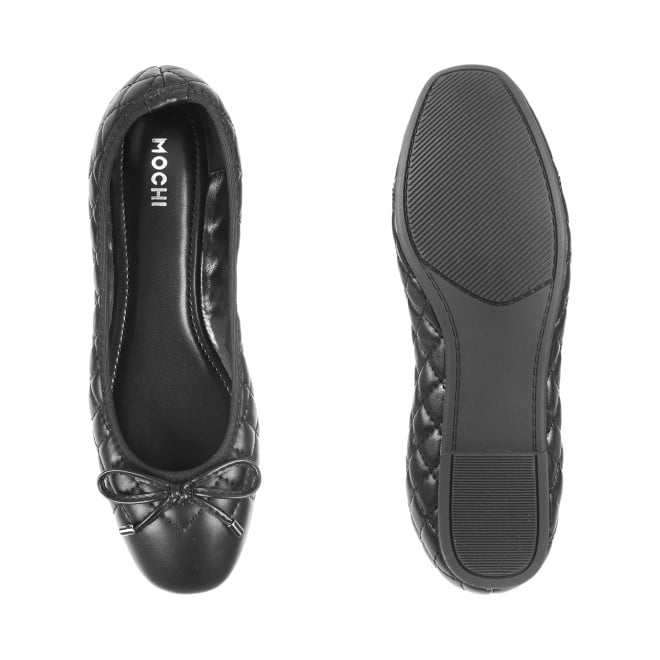 Mochi Women Black Casual Ballerinas (SKU: 31-900123-11-37)