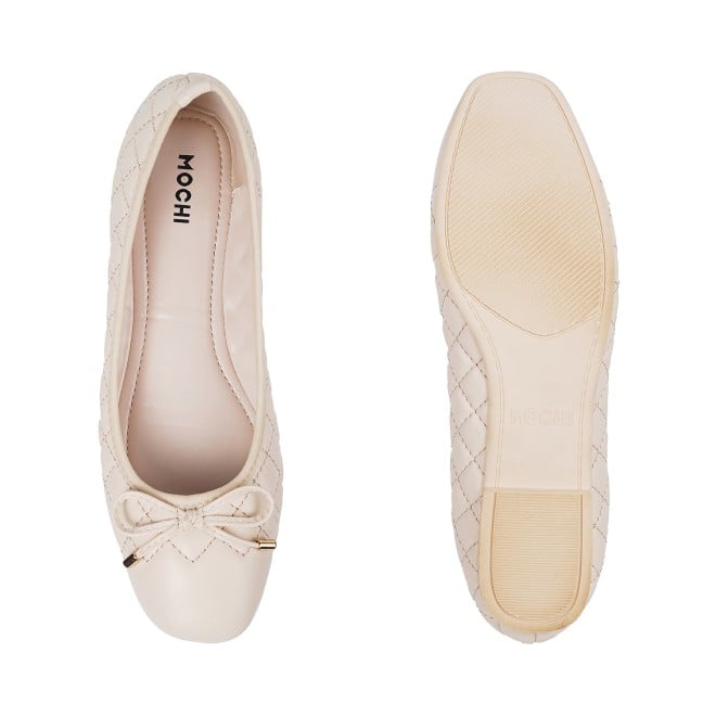 Mochi Women Off-white Casual Ballerinas (SKU: 31-900123-66-37)