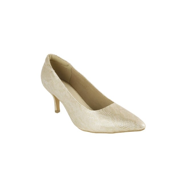 Mochi Women Gold Formal Pumps (SKU: 31-900755-15-38)