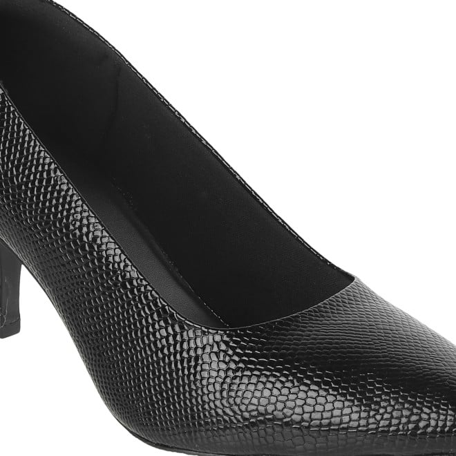 Mochi Women Black Formal Pumps (SKU: 31-900755-11-37)