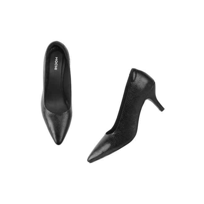 Mochi Women Black Formal Pumps (SKU: 31-900755-11-37)