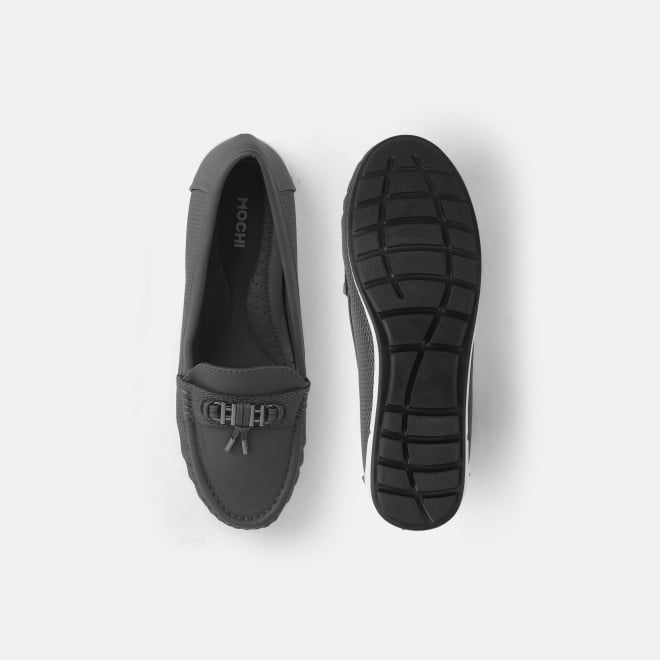 Mochi Women Grey Casual Loafers (SKU: 31-900851-14-38)