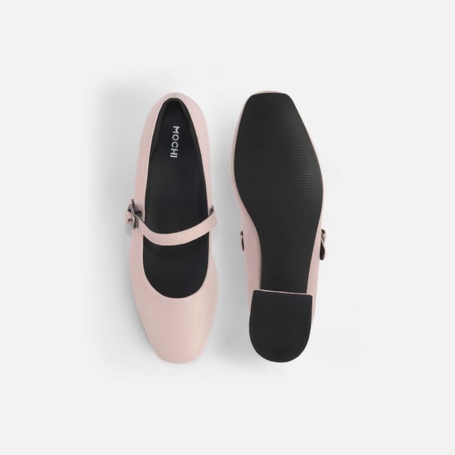 Mochi Women Pink Formal Slip Ons (SKU: 31-900892-24-37)
