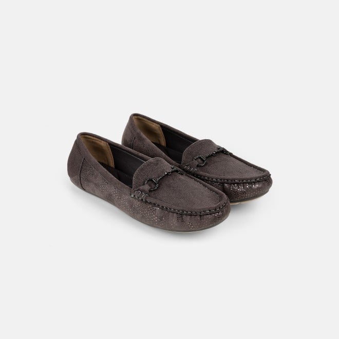 Mochi Women Grey Casual Loafers (SKU: 31-905-14-36)