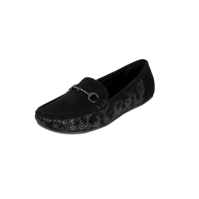 Mochi Women Black Casual Loafers (SKU: 31-905-11-40)