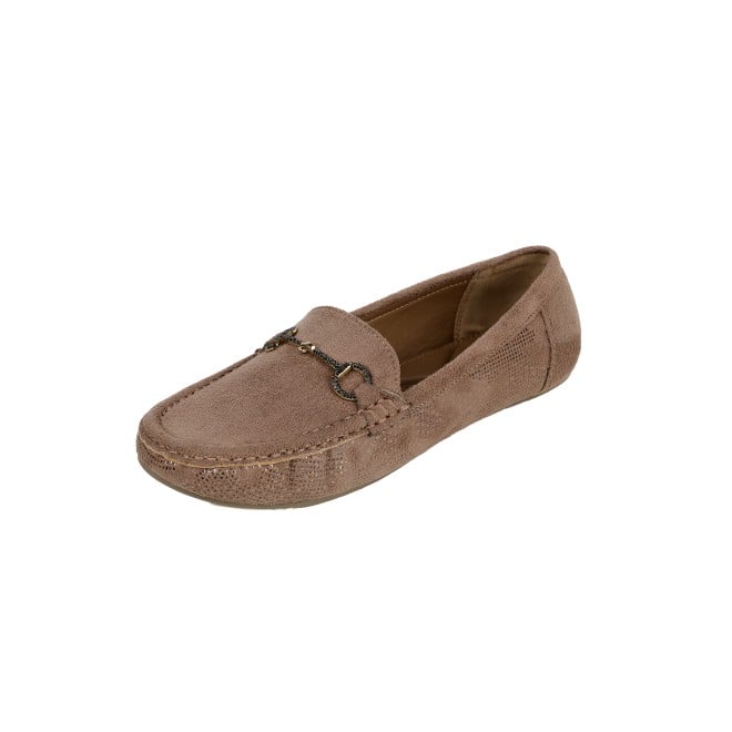 Mochi Women Khaki Casual Loafers (SKU: 31-905-62-38)
