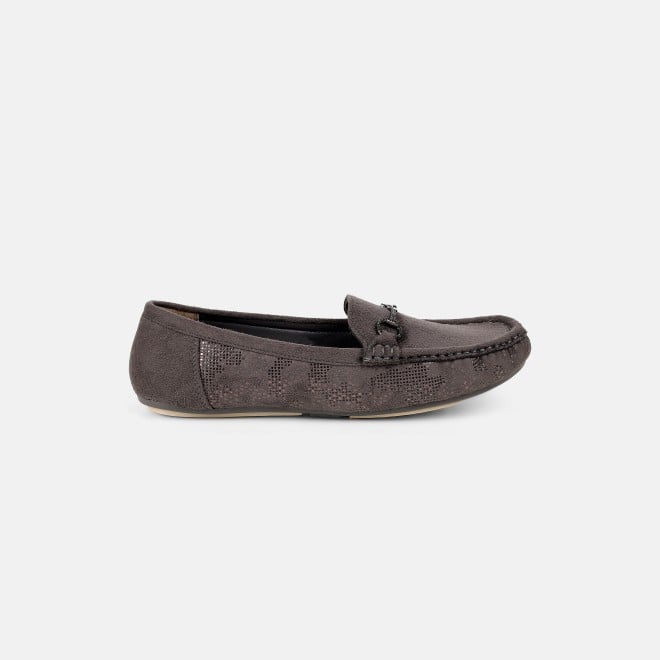 Mochi Women Grey Casual Loafers (SKU: 31-905-14-36)