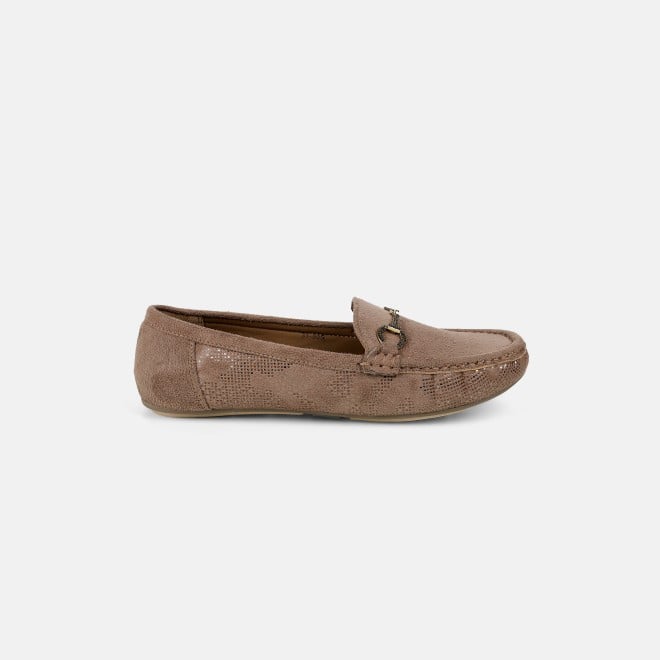 Mochi Women Khaki Casual Loafers (SKU: 31-905-62-38)