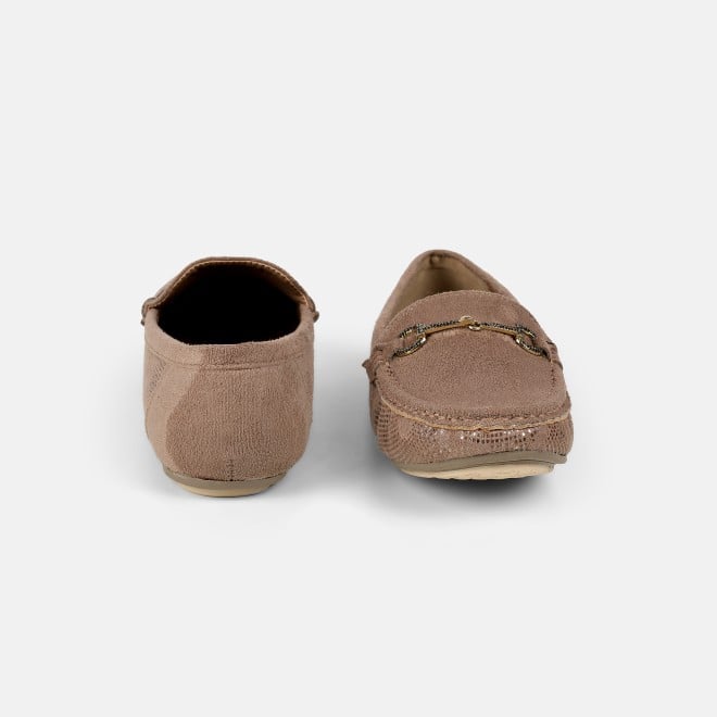 Mochi Women Khaki Casual Loafers (SKU: 31-905-62-38)