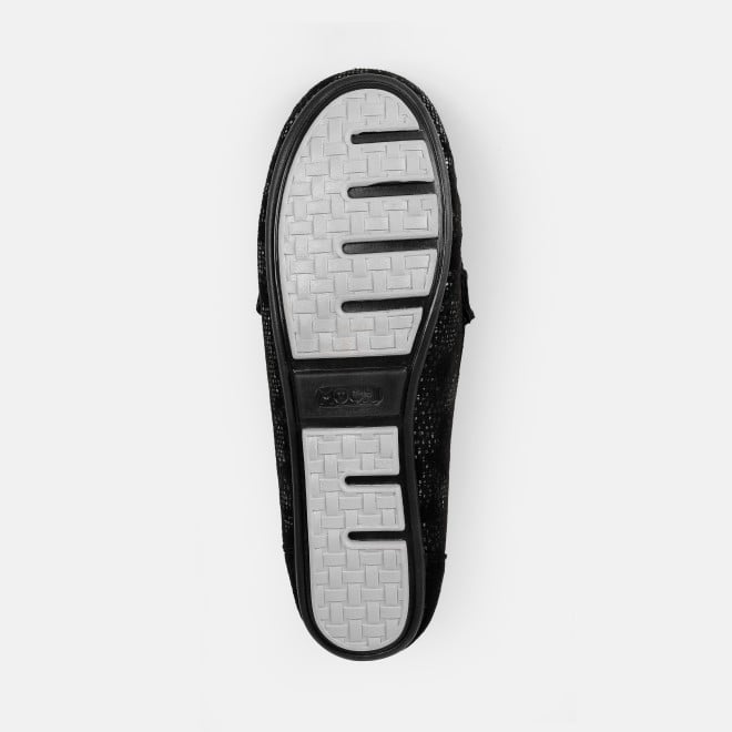 Mochi Women Black Casual Loafers (SKU: 31-905-11-40)