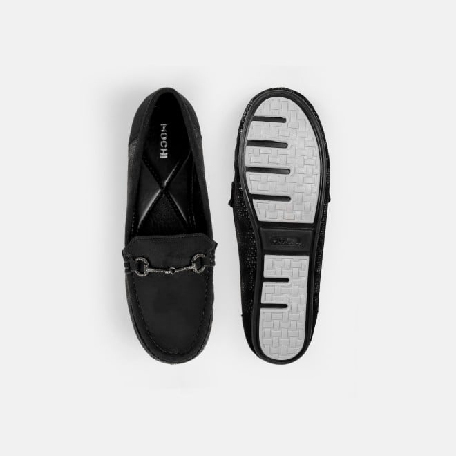 Mochi Women Black Casual Loafers (SKU: 31-905-11-40)