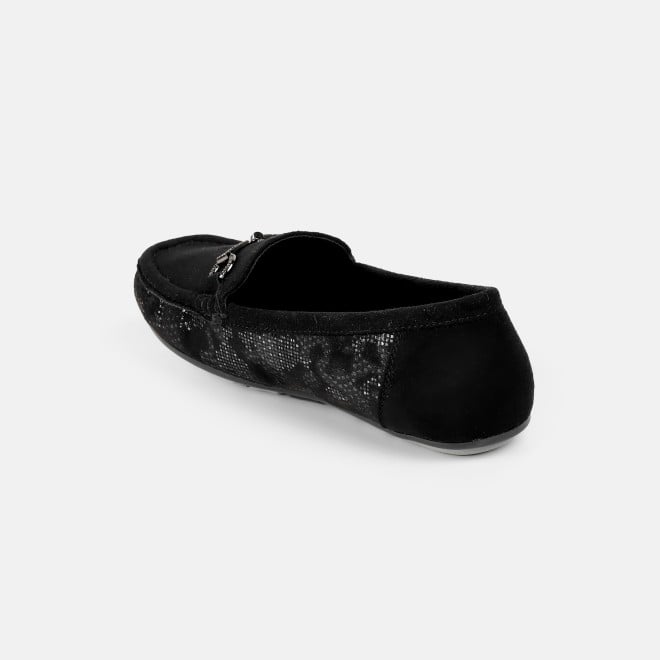Mochi Women Black Casual Loafers (SKU: 31-905-11-40)