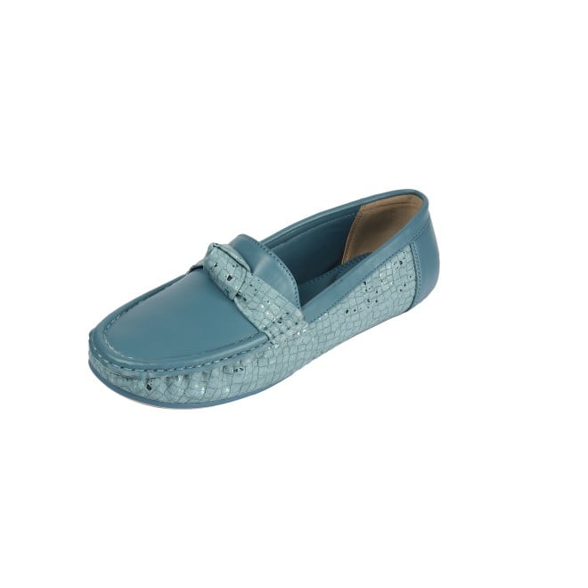 Mochi Women Blue Casual Loafers (SKU: 31-907-45-36)