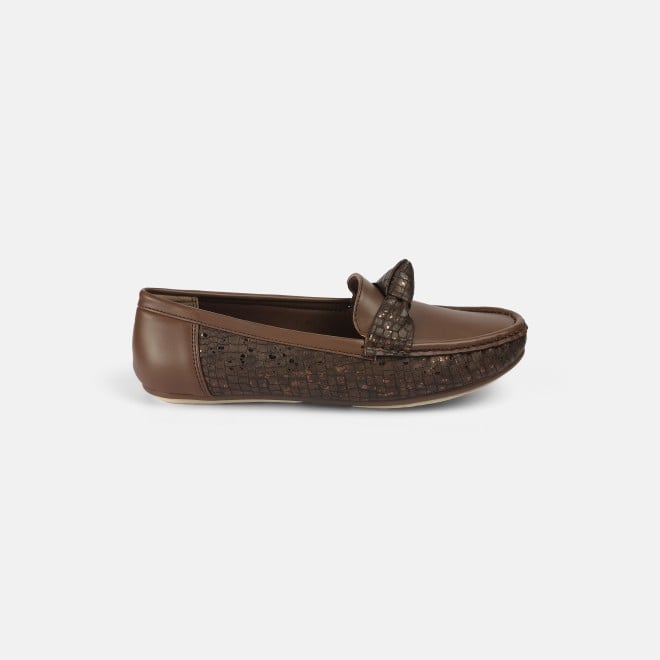 Mochi Women Brown Casual Loafers (SKU: 31-907-12-39)