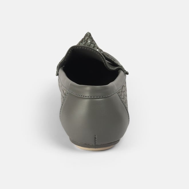 Mochi Women Grey Casual Loafers (SKU: 31-907-14-37)