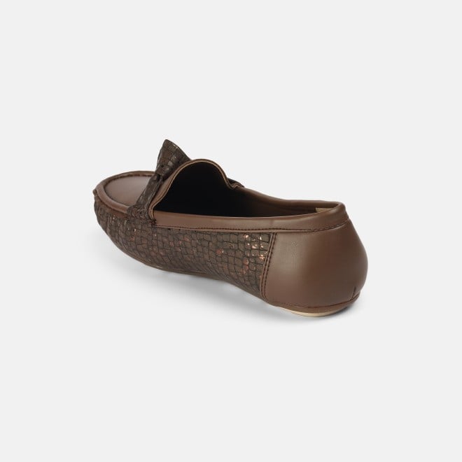 Mochi Women Brown Casual Loafers (SKU: 31-907-12-39)