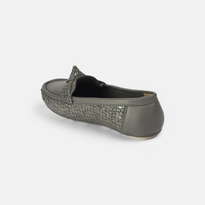 Mochi Women Grey Casual Loafers (SKU: 31-907-14-37)
