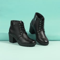 Women Black Casual Boots