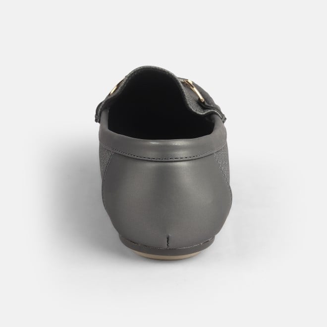 Mochi Women Gun-metal Casual Loafers (SKU: 31-910-29-36)