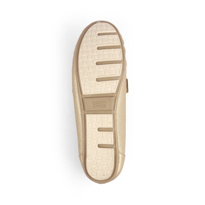 Mochi Women Gold Casual Loafers (SKU: 31-910-15-36)
