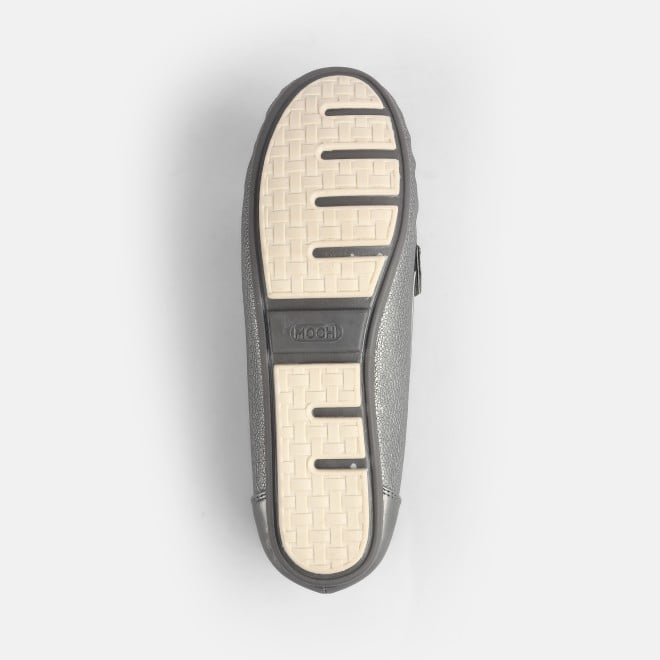 Mochi Women Gun-metal Casual Loafers (SKU: 31-910-29-36)